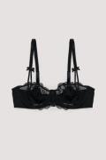 NA-KD Lingerie Blonde-bh - Black