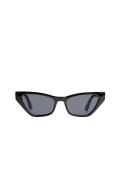 NA-KD Accessories Edgy Cateye resirkulerte solbriller - Black