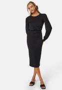 BUBBLEROOM Besa Rib Dress Black M