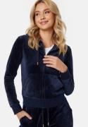 Juicy Couture Robertson Classic Velour Hoodie Night Sky S