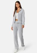 Juicy Couture Del Ray Classic Velour Pant SIlver Marl M