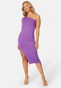 BUBBLEROOM Reya one shoulder dress Purple XL