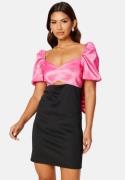 BUBBLEROOM Bow Dress Pink / Black 48