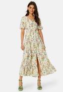 Object Collectors Item Lorena S/S Long Dress Sandshell AOP:ALBA 34