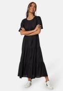 Happy Holly Tris Butterfly Sleeve Dress Black 52/54