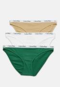 Calvin Klein Bikini 3PK BP4 FOLIAGE/WHITE/TR XL