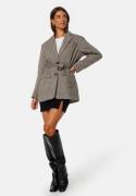 BUBBLEROOM Honor Wool Blend Blazer Brown 38