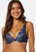 Wonderbra Glamour Triangle Bra Blue Navy 80A