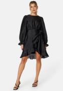 BUBBLEROOM Peg Shimmer Dress Black M