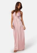 Y.A.S Bree Strap Maxi Twist Dress Pale Mauve L