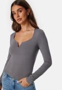 BUBBLEROOM Rudina Top Grey S