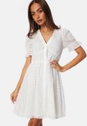 BUBBLEROOM Nettie Broderi Anglaise Dress White 44