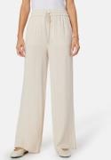 SELECTED FEMME Sflviva-Gulia HW  Linen Pant Sandshell 46