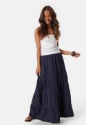 Happy Holly Flounce Maxi Skirt Dark blue 40/42