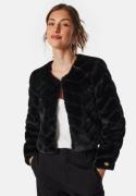 Chiara Forthi Diva Party Faux Fur Black 34