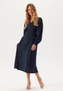 BUBBLEROOM Wrap Dress Navy 40