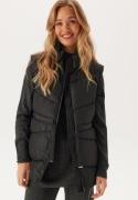 VILA Vibumble S/L PADDED VEST PADDE Black Beauty 34