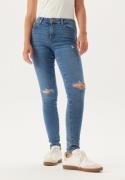 Pieces Pcdana Mw Dest Skinny Medium Blue Denim S/30