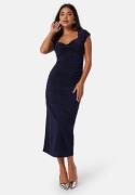 BUBBLEROOM Sweatheart Sparkling Dress Navy L