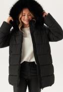 Happy Holly Hooded Padded Jacket Black 48/50