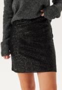 VILA Visparkling Hw Short Skirt Black XL