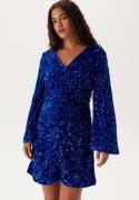 VILA Vibarina Glitter Dress Navy Blazer Detail:SEQUINS XL