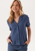 Object Collectors Item Objsanne S/S RE SHIRT  RE SHIR Dark Denim Detai...