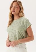 ONLY ONLSMILLA S/S TOP  Frosty Green S