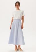 BUBBLEROOM CC Cotton Maxi Skirt  Blue/White/Striped L