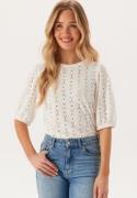 Happy Holly Broderie Anglaise Top Offwhite 44/46