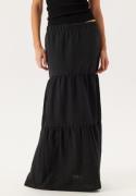 Pieces Pcsikka Hw Maxi Skirt Black M