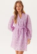 VILA Visine L/S Short Dress Winsome Orchid 38