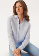 GANT Reg Linen Shirt Light Blue 34