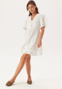 SELECTED FEMME Slfdahlia Ss Short Broderi Dre Bright White 42