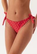 BUBBLEROOM Tie Bikini Bottom Red/Floral XL