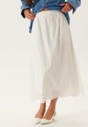 YAS Yasluma Hw Long Skirt Star White 40