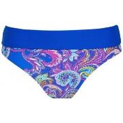 Abecita Paisley Folded Brief Blå Mønster 38 Dame