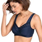 Miss Mary Broderie Anglais Soft Bra BH Mørkblå F 85 Dame