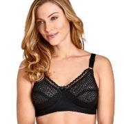 Miss Mary Cotton Dots Soft Bra BH Svart E 90 Dame