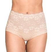 Miss Mary Jacquard And Lace Girdle Truser Beige 38 Dame