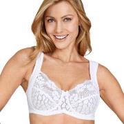 Miss Mary Jacquard And Lace Underwire Bra BH Hvit F 105 Dame