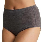 Femilet Truser Juliana High Waist Brief Grå merinoull 38 Dame