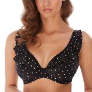 Freya Jewel Cove High Apex Bikini Top With J-Hook Svart E 60 Dame