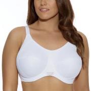 Elomi BH Energise Sports Bra Hvit nylon E 80 Dame