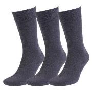 Amanda Christensen Strømper 3P True Ankle Soft Top Sock Antracit Str 3...
