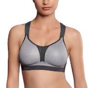 Anita BH Active Racerback Sports Bra Gråmelerad B 75 Dame