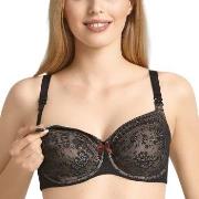 Anita BH Fleur Underwire Nursing Bra Svart polyamid C 70 Dame