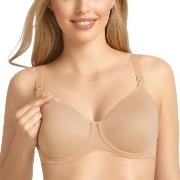 Anita BH Microfiber Underwire Nursing Bra Beige D 75 Dame