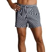 Jockey Woven Poplin Boxer Shorts Stripet bomull XX-Large Herre