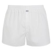 Jockey Woven Poplin Boxer Shorts Hvit bomull Small Herre